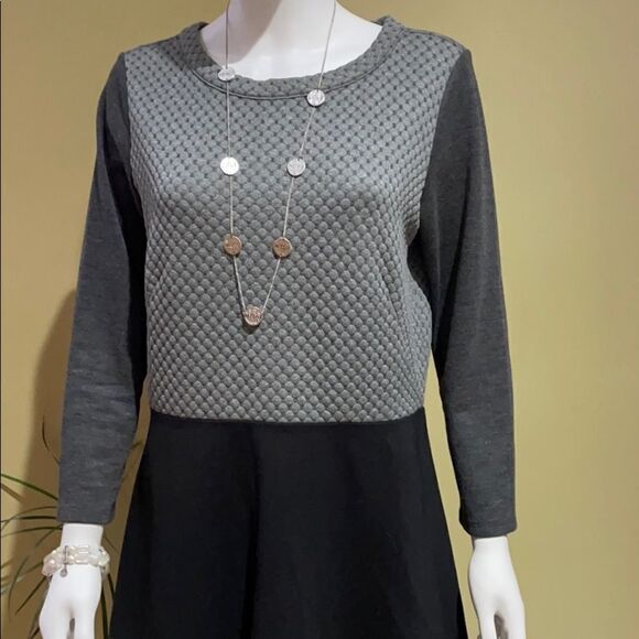 Loft Colorblok Dress Size 10 - Picture 1 of 7